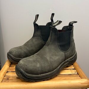 Blundstone Men's Black Steel Toe Work Boots